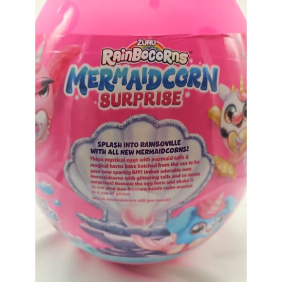 Rainbocorns Mermaidcorn Surprise Plush by ZURU – Collectible Mystery Egg Toy - Picture 8 of 12
